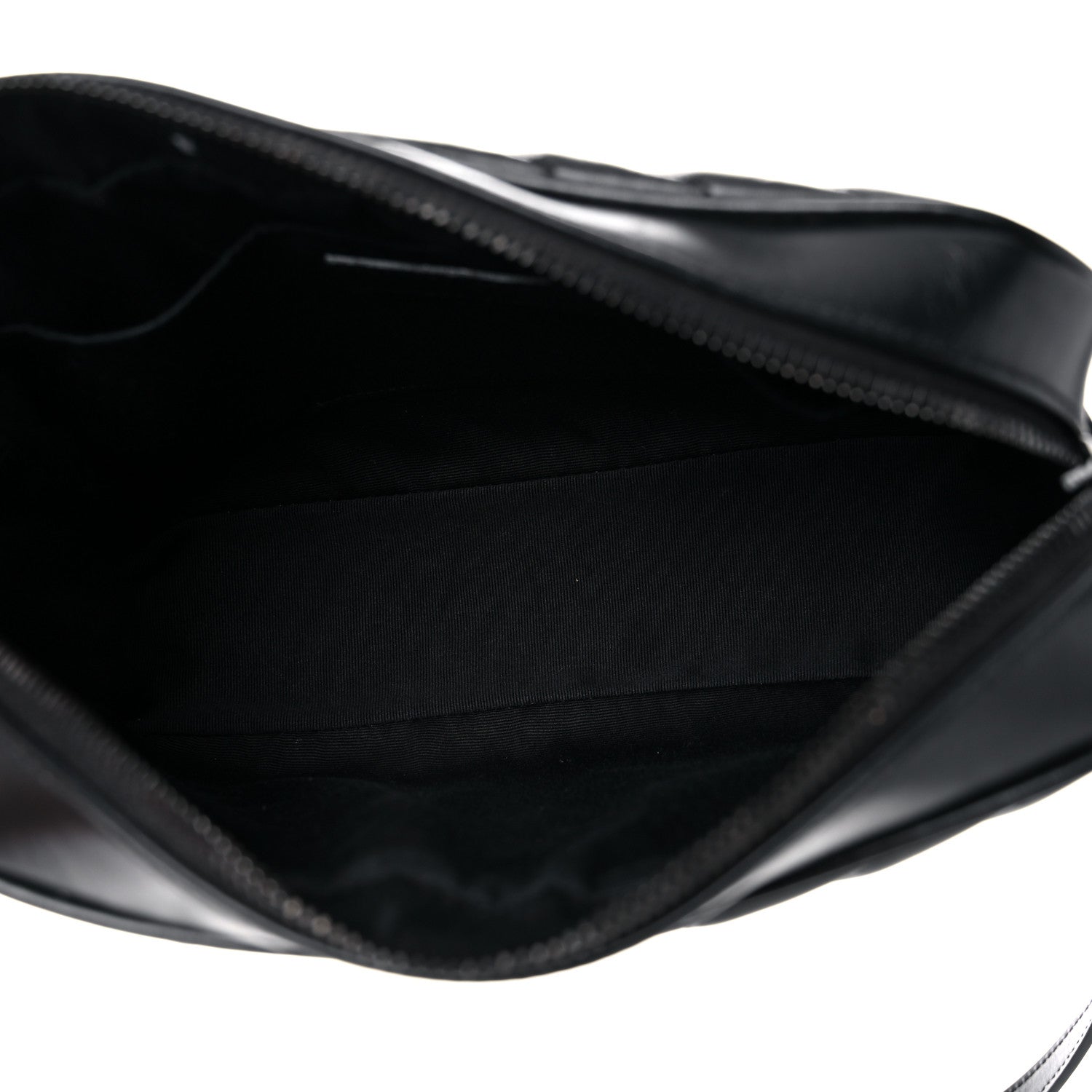Saint Laurent Calfskin Matelasse Monogram Lou Camera Bag Black 5 of 12