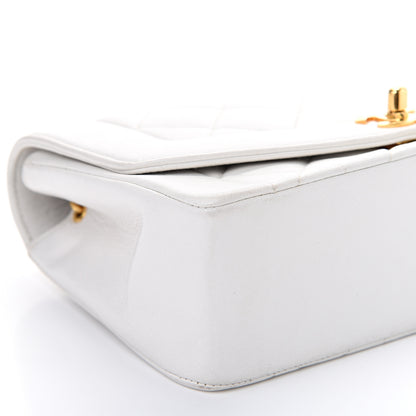 Chanel Lambskin Quilted Small Single Flap White 9 of 14