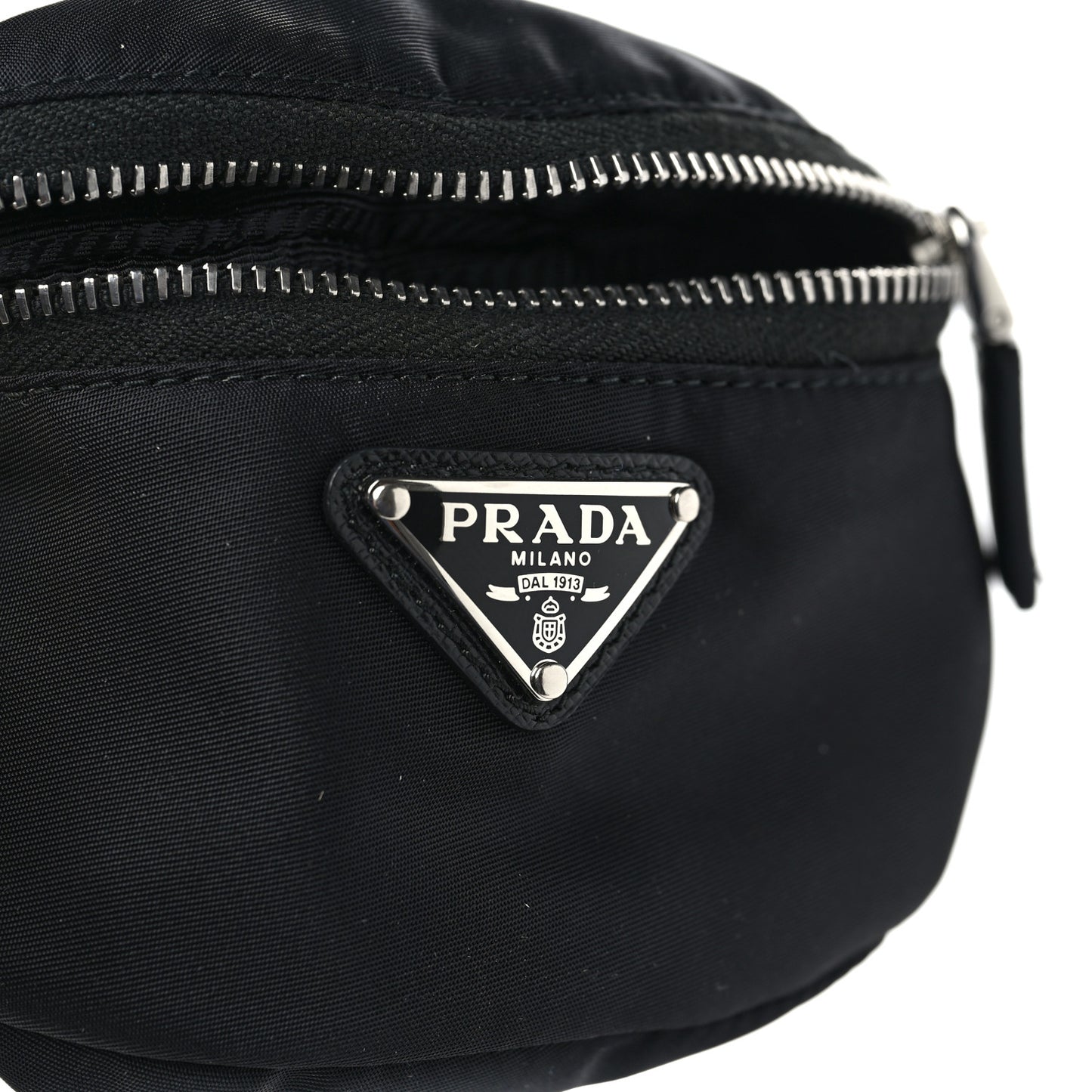 Tessuto Nylon Wrist Pouch Black