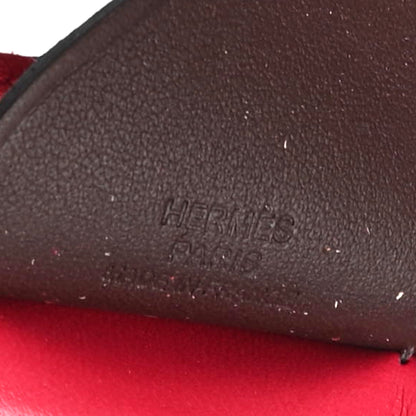 Hermes Milo Lambskin Grigri Rodeo Pegase Horse Bag Charm MM Framboise Rose Sakura Rouge Sellier 3 of 4