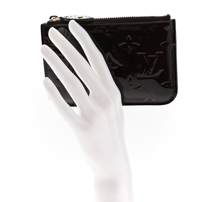 Louis Vuitton Vernis Key Pouch NM Amarante 2 of 7