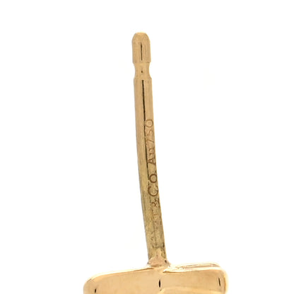 Tiffany 18K Yellow Gold Mini Paloma's Graffiti X Earrings 5 of 6