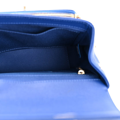 Chanel Caviar Quilted Small Business Affinity Flap Dark Blue 5 of 13