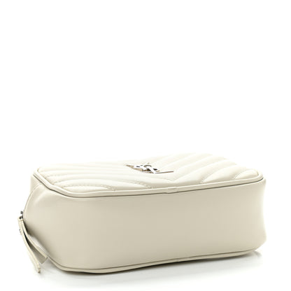 Saint Laurent Calfskin Matelasse Monogram Lou Belt Bag Crema Soft 4 of 10
