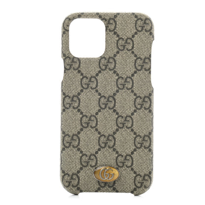 Gucci GG Supreme Monogram Ophidia iPhone 12/12 Pro Case 1 of 5