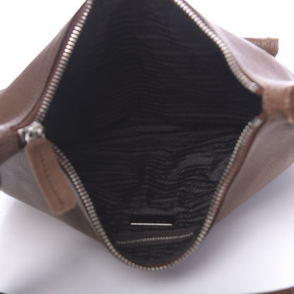 Prada Vitello Daino Hobo Brown 5 of 13