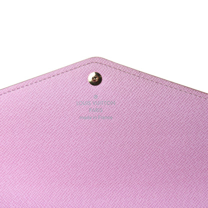 Louis Vuitton Monogram Multicolor Sarah Wallet NM White Litchi 6 of 10