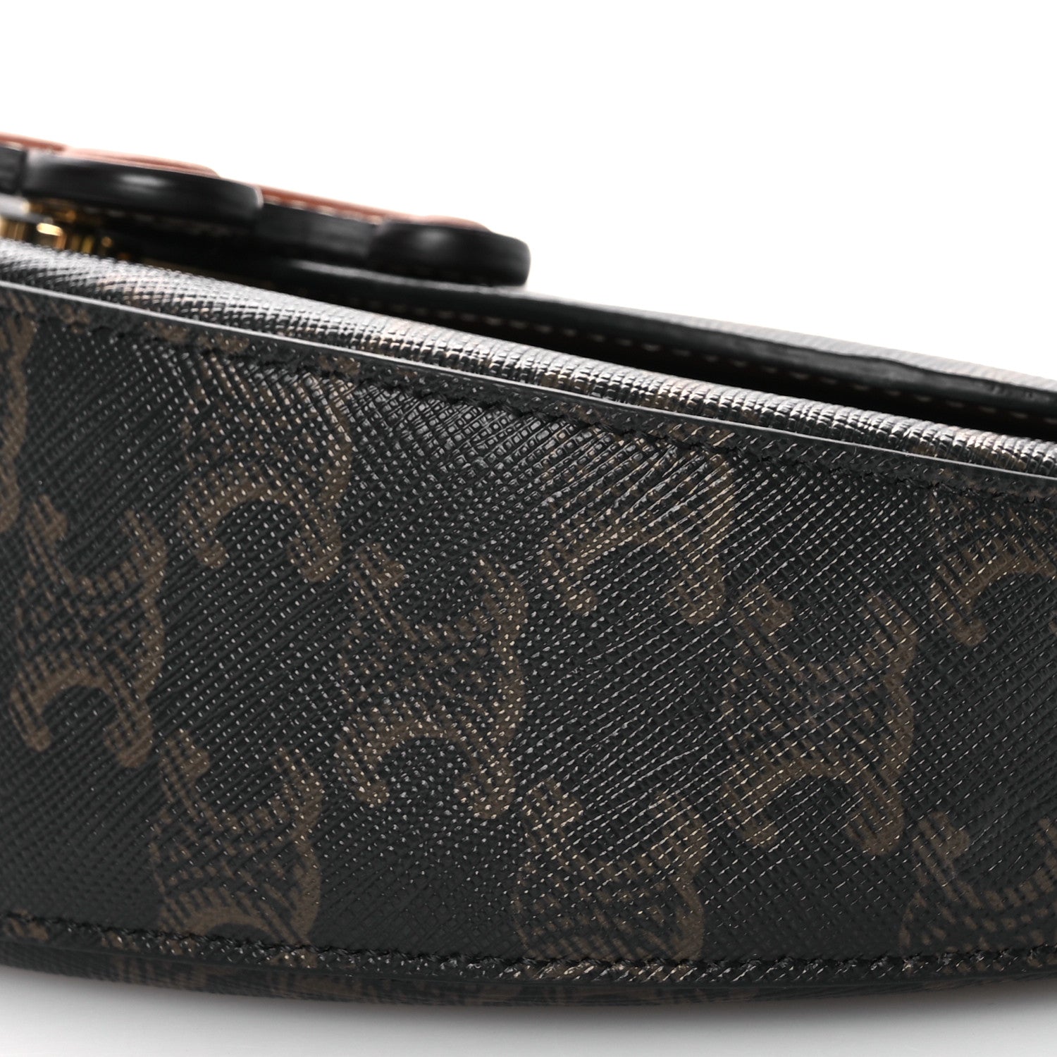 Celine Calfskin Triomphe Canvas Besace Tan 9 of 11