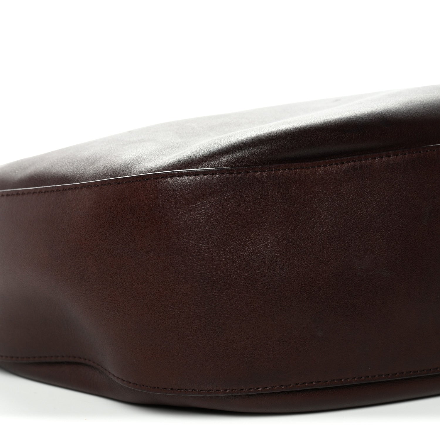 The Row Calfskin Allie Bag Burgundy 8 of 9