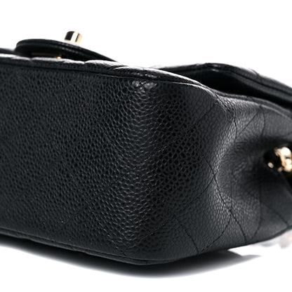 Chanel Caviar Quilted Mini Square Flap Black 9 of 11