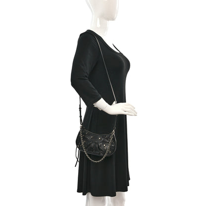 Balenciaga Agneau Arena Le Cagole Mini Purse With Chain Black 2 of 8