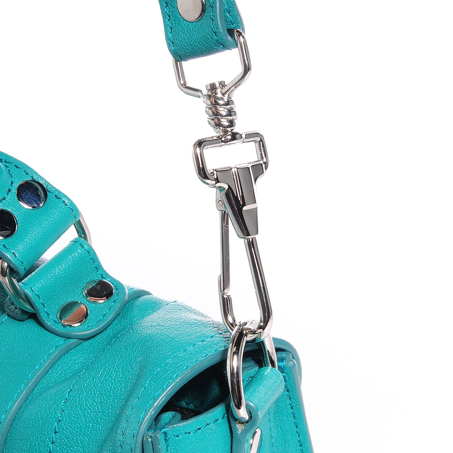 Lambskin PS1 Medium Satchel Emerald