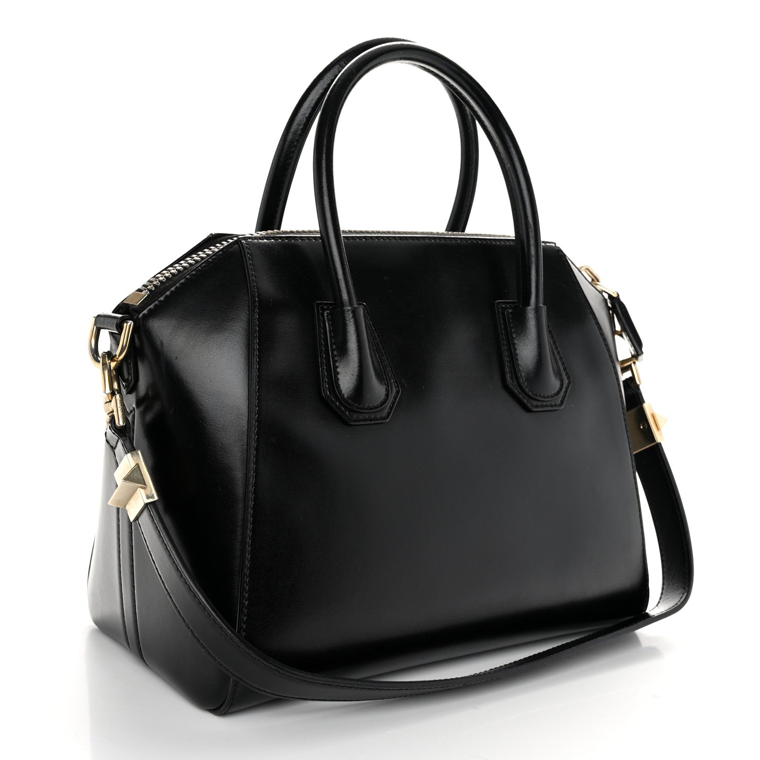 Givenchy Shiny Lord Calfskin Small Antigona Black 3 of 11