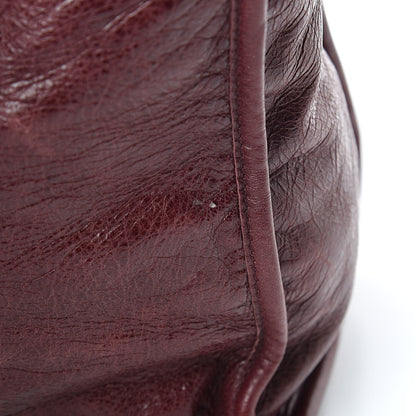 Balenciaga Agneau Classic Hardware City Dark Wine 13 of 16