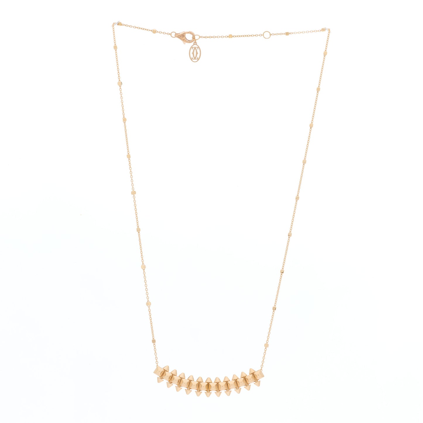 18K Pink Gold Medium Clash de Cartier Necklace