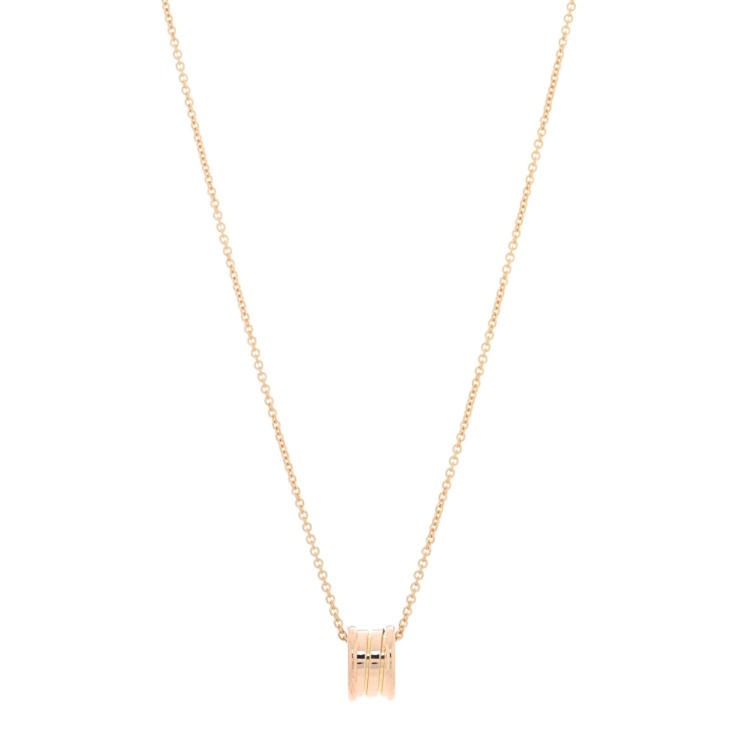 18K Rose Gold B.Zero1 Pendant Necklace