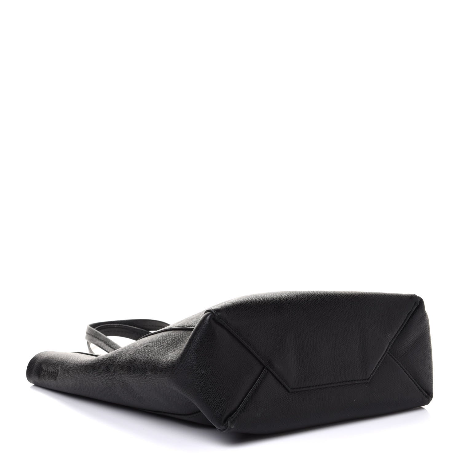 Celine Grained Calfskin Small Vertical Cabas Black 4 of 11