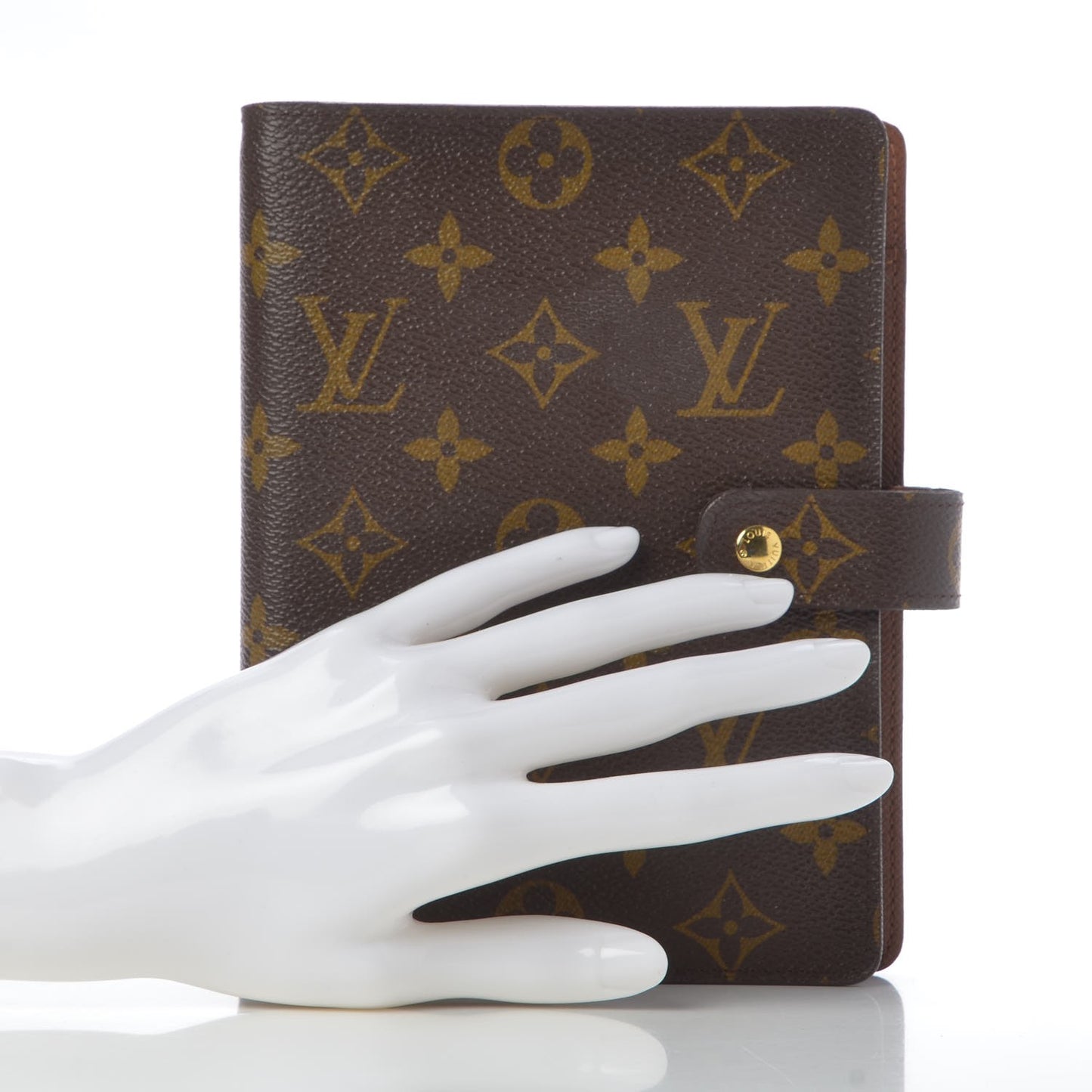Monogram Medium Ring Agenda Cover