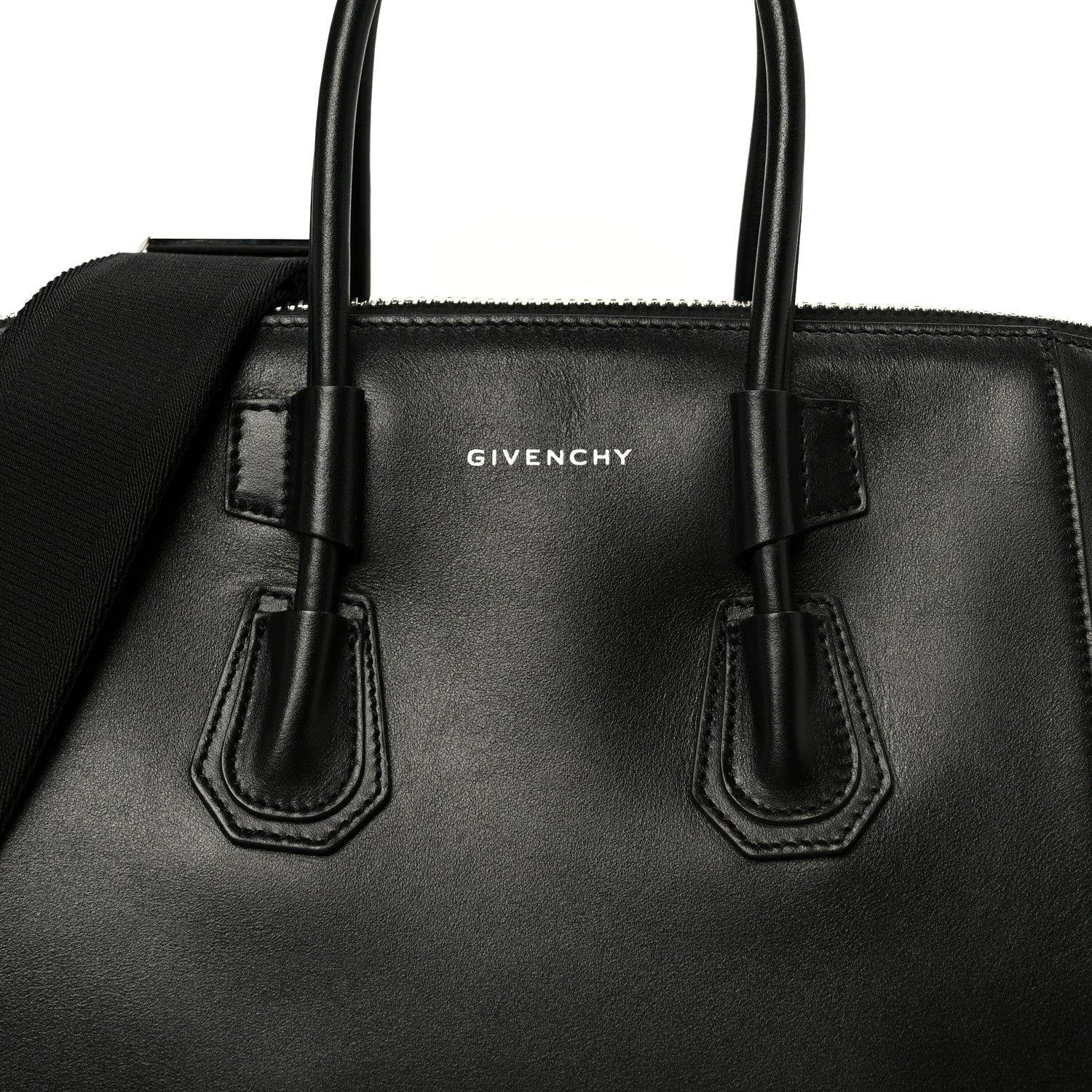 Givenchy Box Calfskin Small Antigona Sport Top Handle Bag Black 8 of 13
