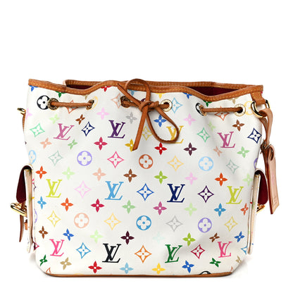Louis Vuitton Monogram Multicolor Petit Noe White 1 of 4
