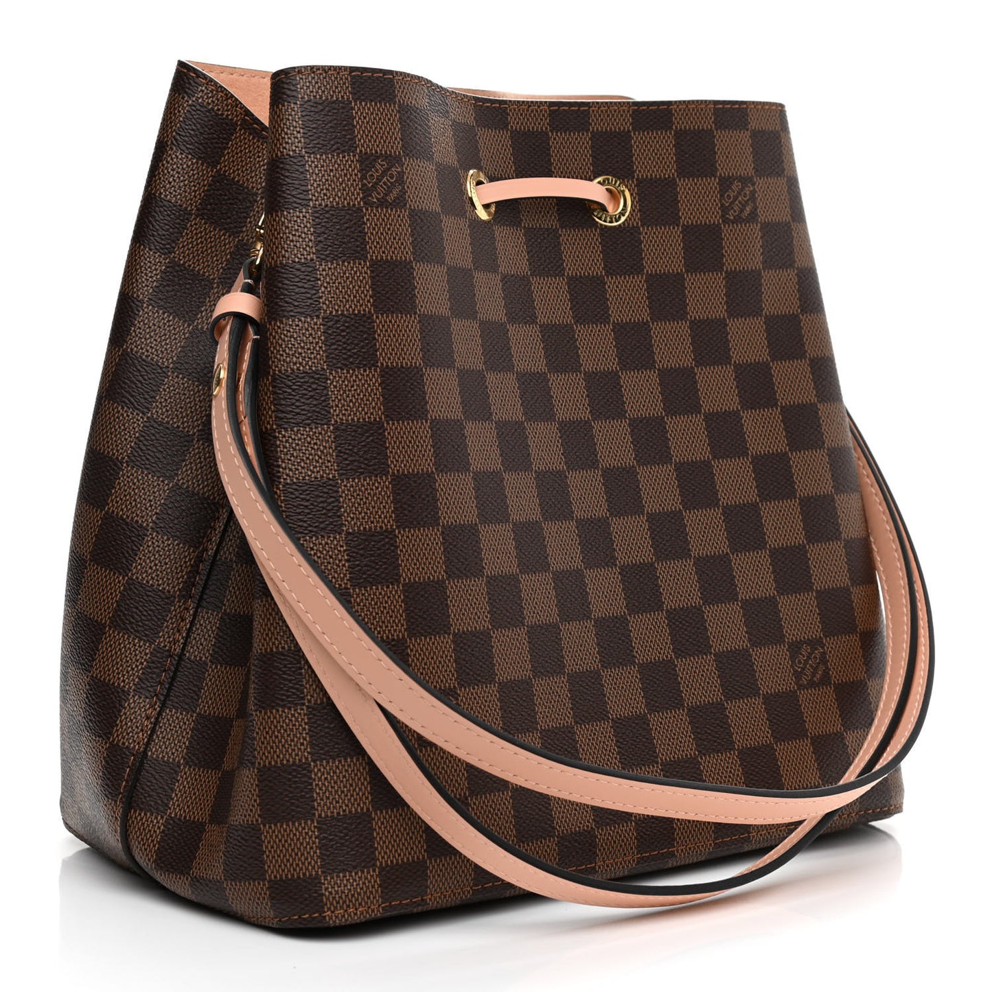 Damier Ebene Neonoe MM Venus Pink