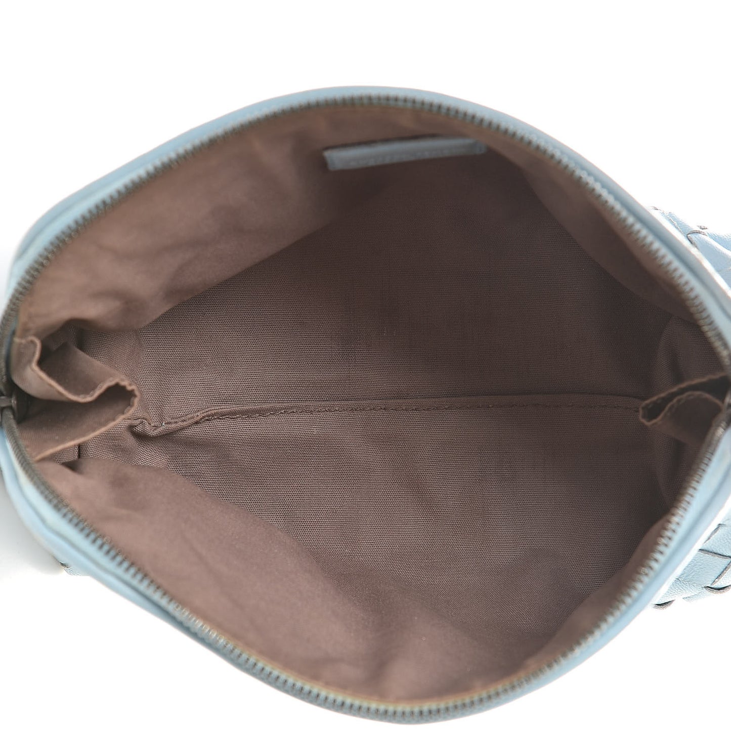 Nappa Intrecciato Cosmetic Case Light Blue