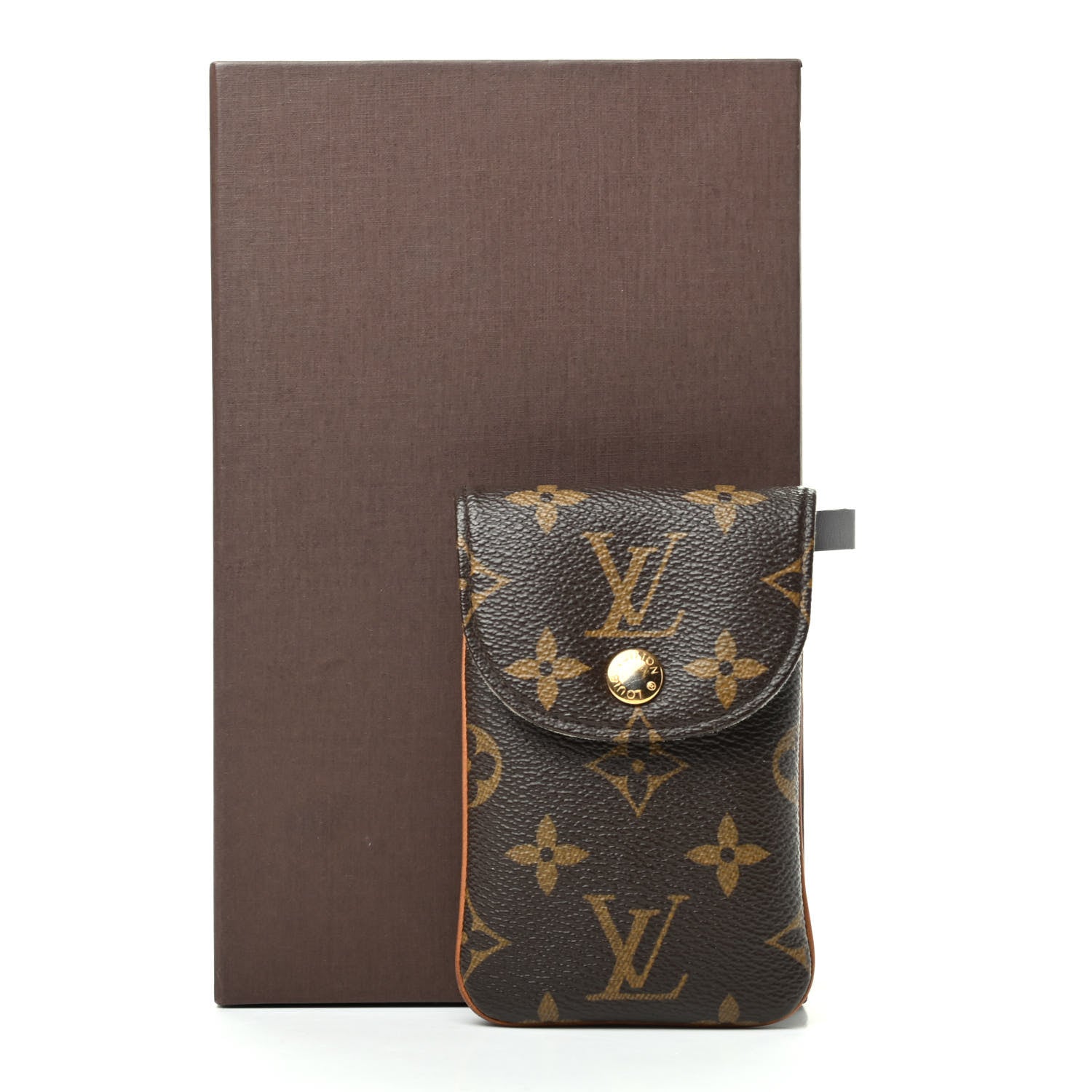 Louis Vuitton Monogram Cell Phone Case w/ Chain 10 of 10