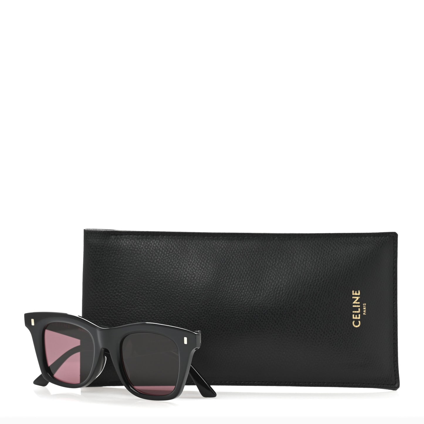 Acetate Sunglasses CL40057F Black