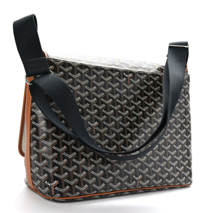 Goyard Goyardine Capetien Messenger Bag Black Gold 3 of 7