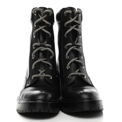 Hermes Calfskin Bridge Ankle Boots 40 Black 2 of 9