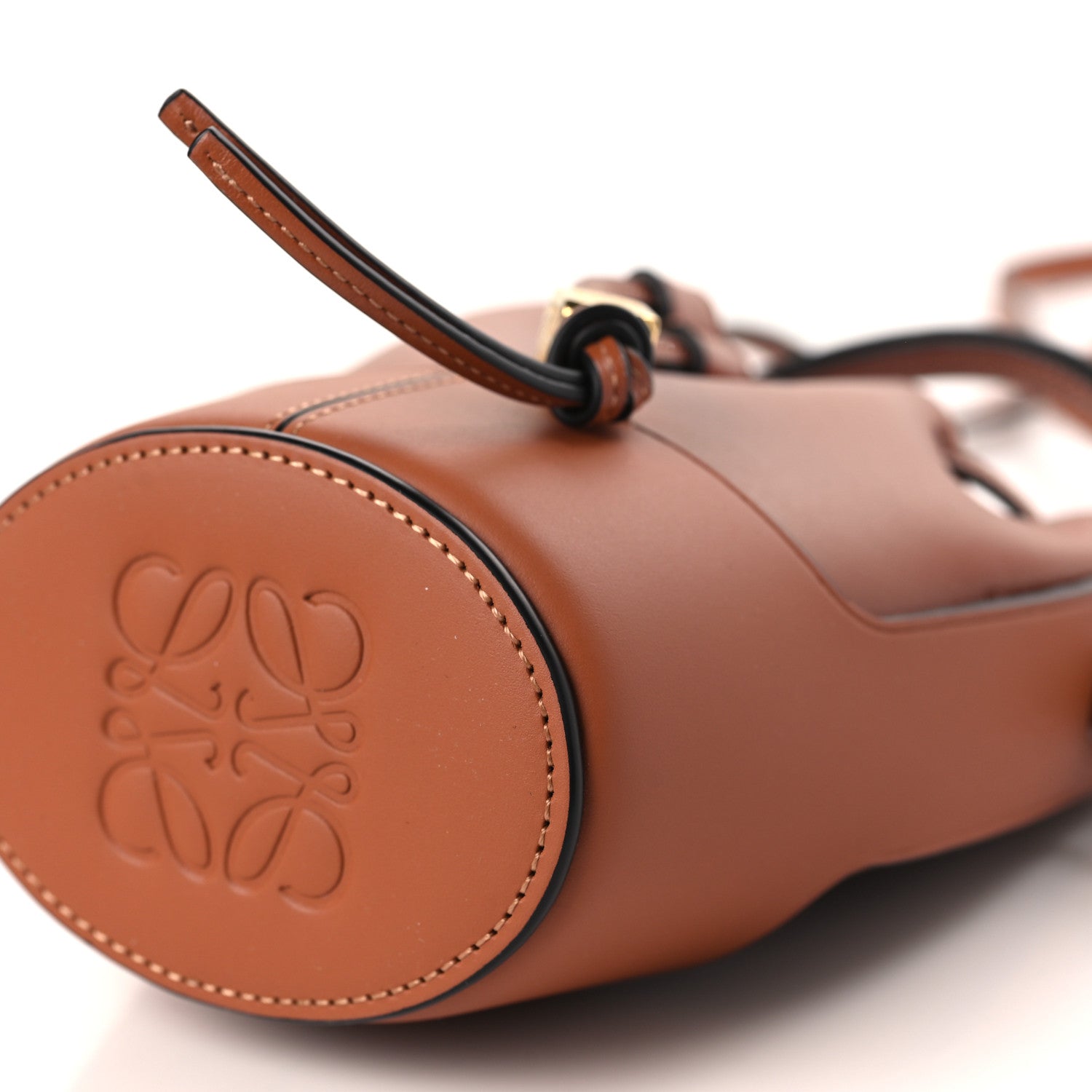 Loewe Calfskin Balloon Nano Bucket Bag Tan 8 of 8