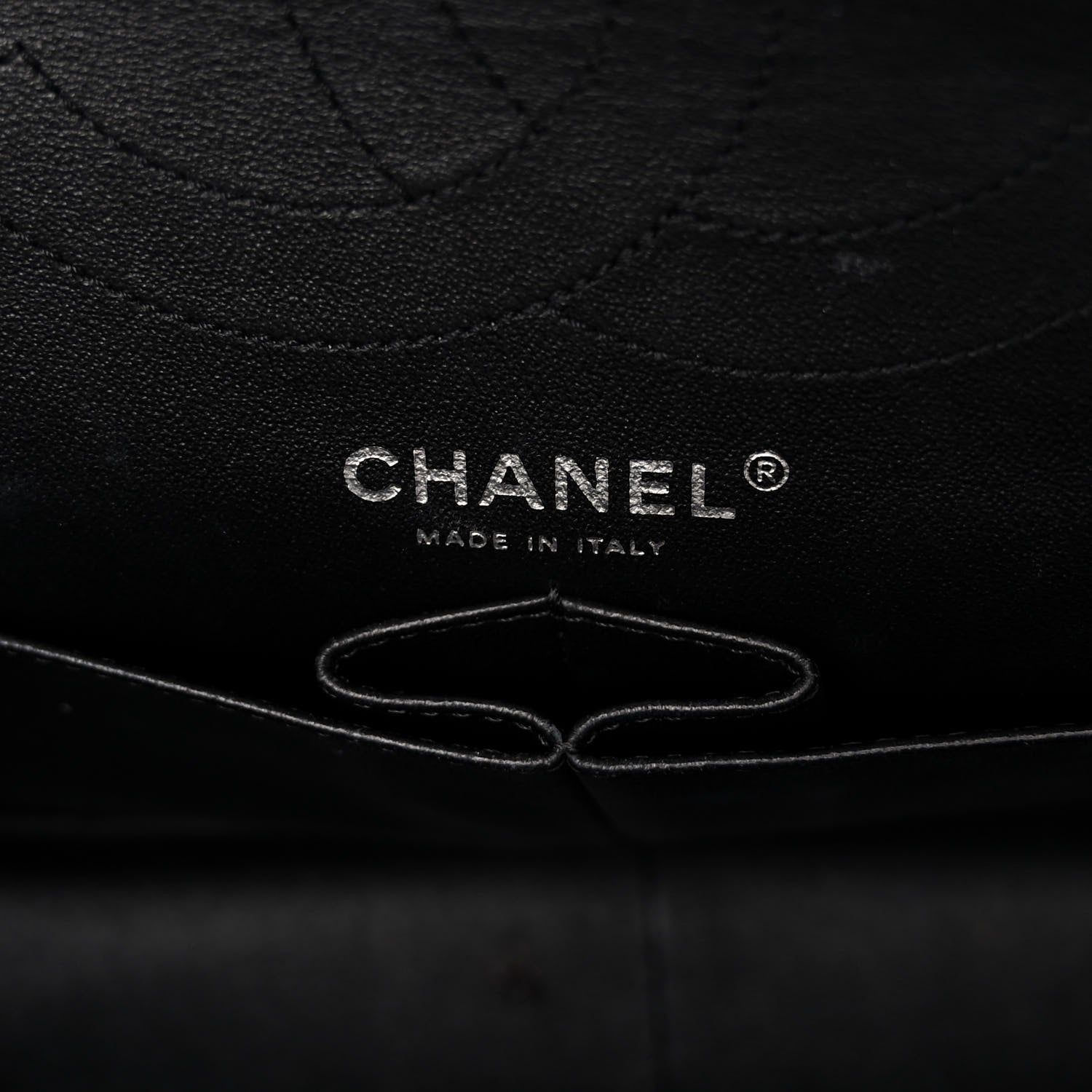 Chanel Glazed Calfskin Quilted 2.55 Reissue 226 Flap So Black 6 of 10