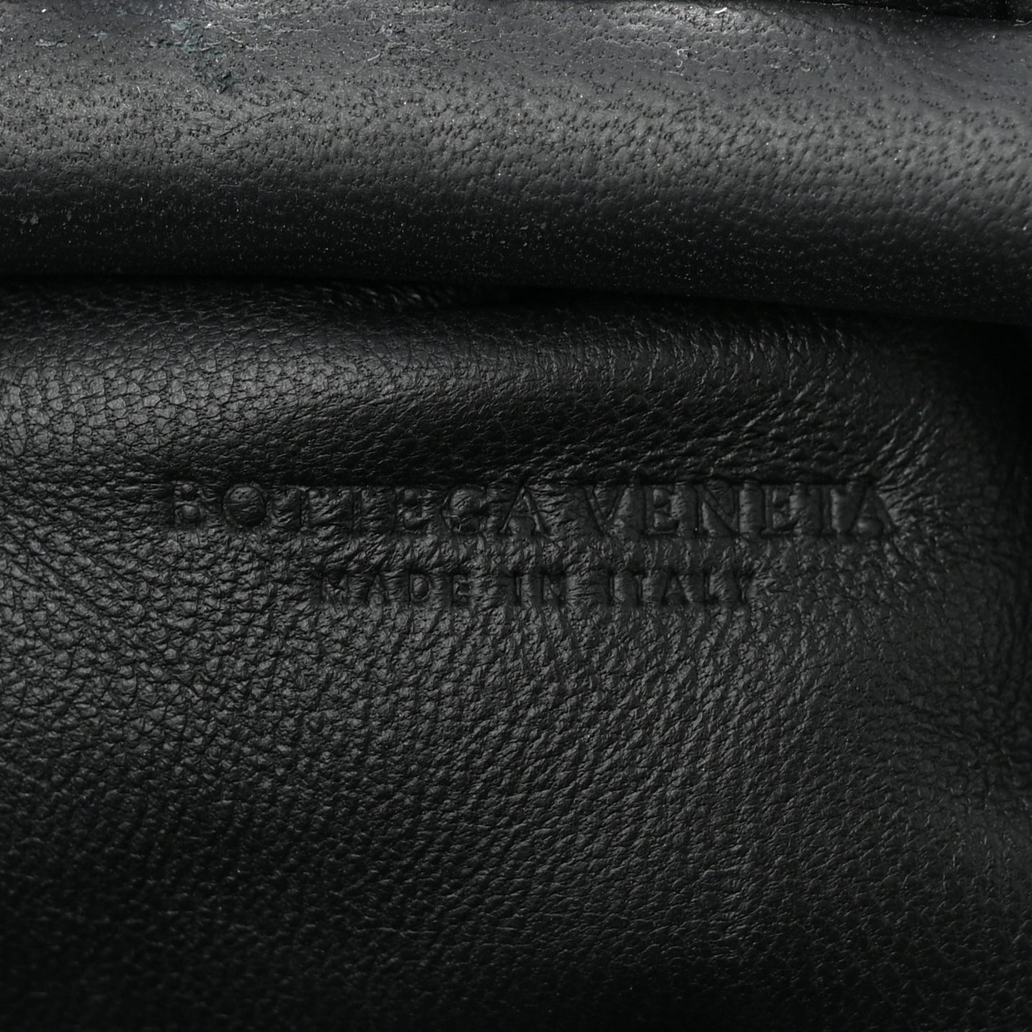 Nappa Intrecciato The Mini Pouch Black