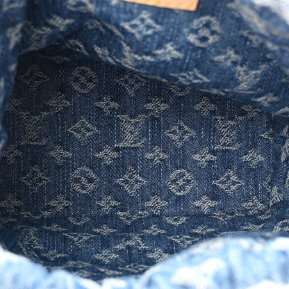 Louis Vuitton Monogram Denim Nano Noe Blue 5 of 10