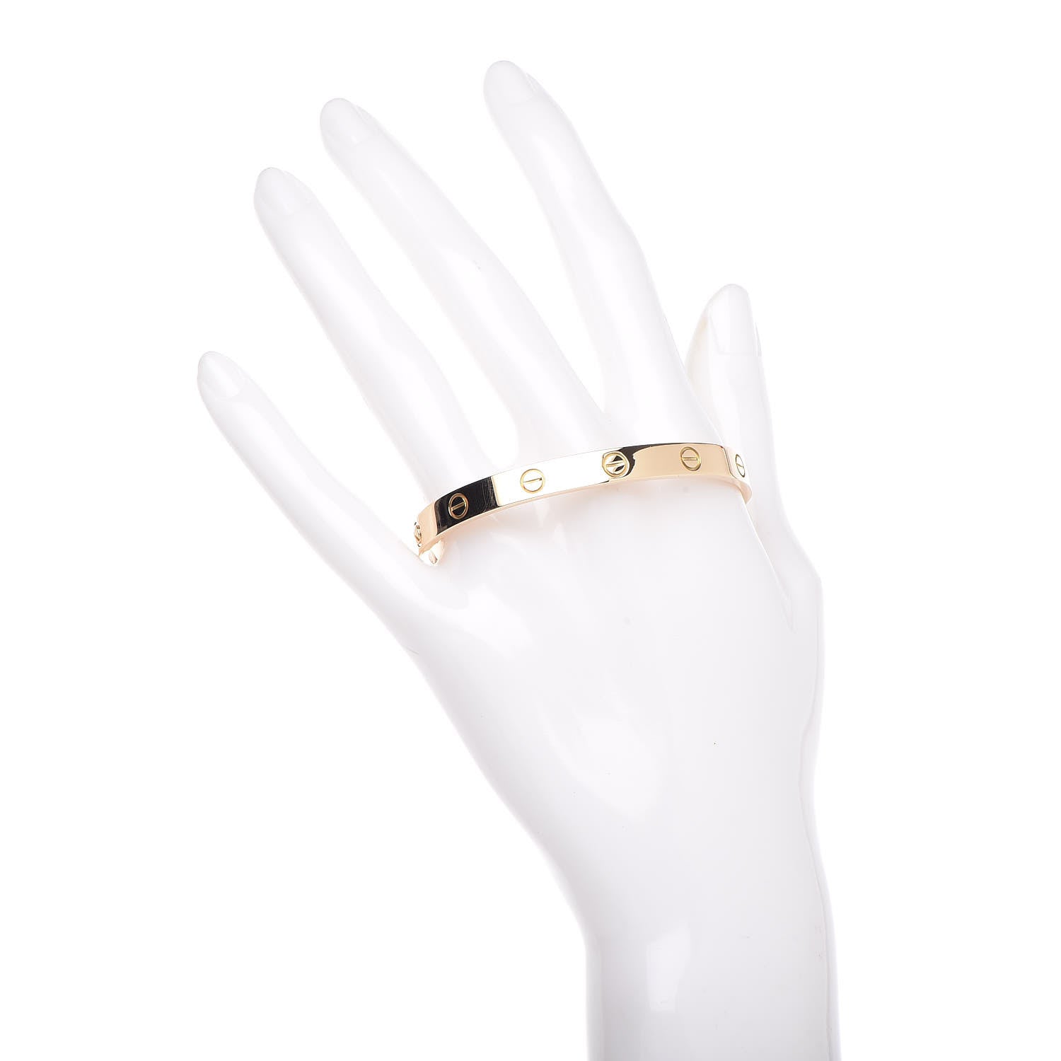 Cartier 18K Yellow Gold LOVE Bracelet 17 2 of 4