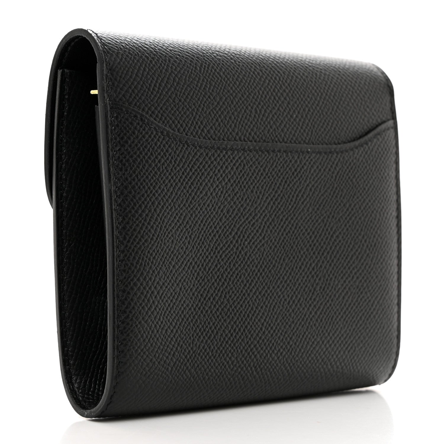 Hermes Epsom Constance Compact Passant Wallet Black 3 of 7