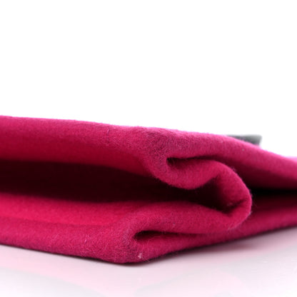 Saint Laurent Wool Rive Gauche Tote Fuchsia 8 of 10