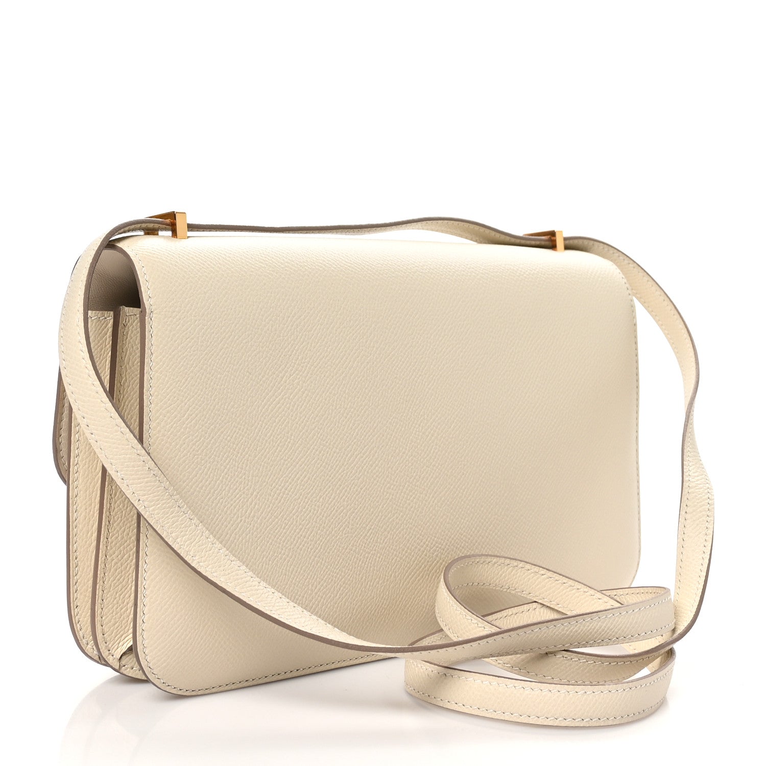 Hermes Epsom Horseshoe Constance Elan 25 Craie 3 of 11