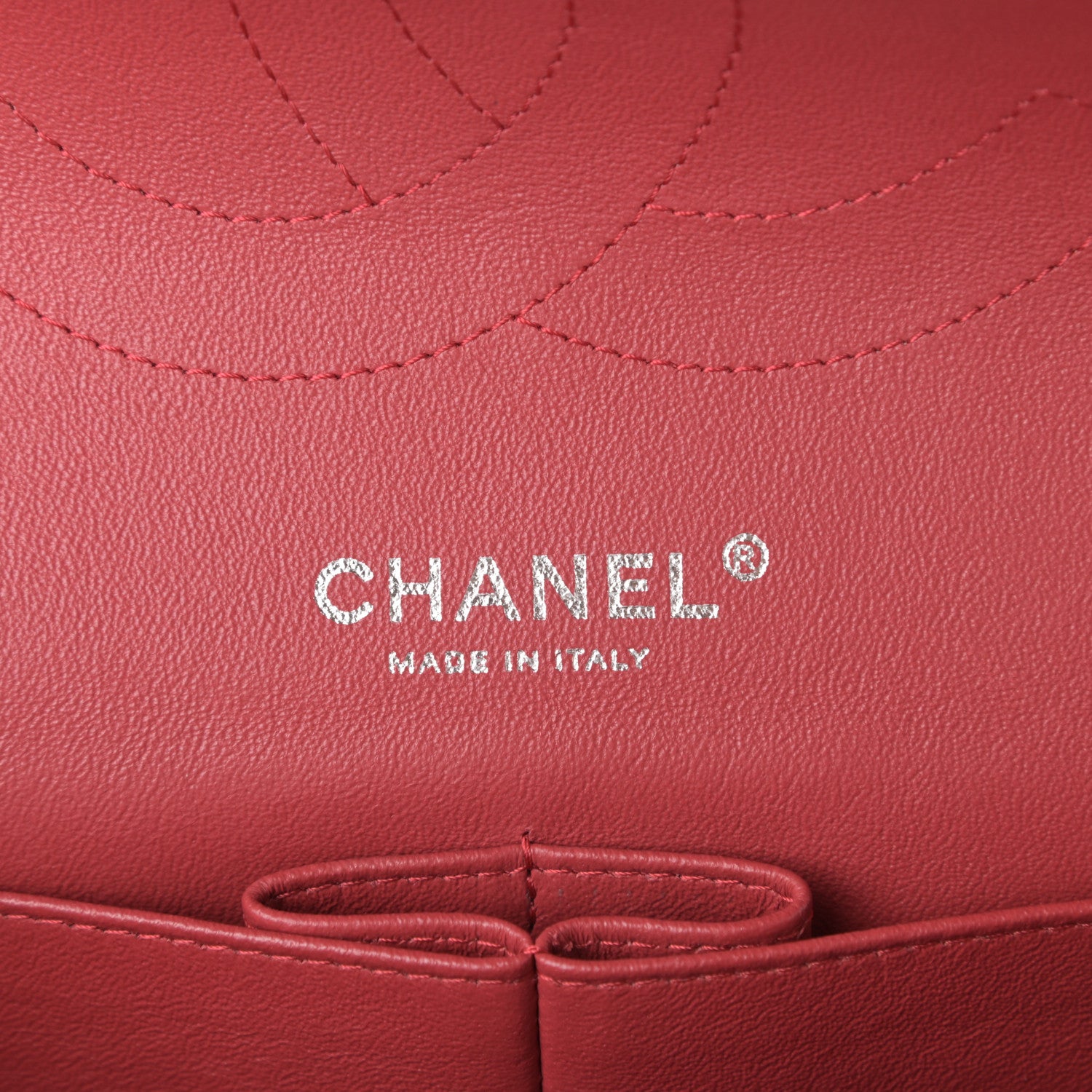 Chanel Caviar Quilted Jumbo Double Flap Red 6 of 10