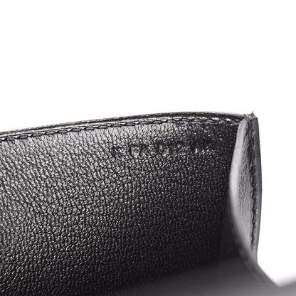 Hermes Tadelakt Medor 23 Clutch Black 7 of 8