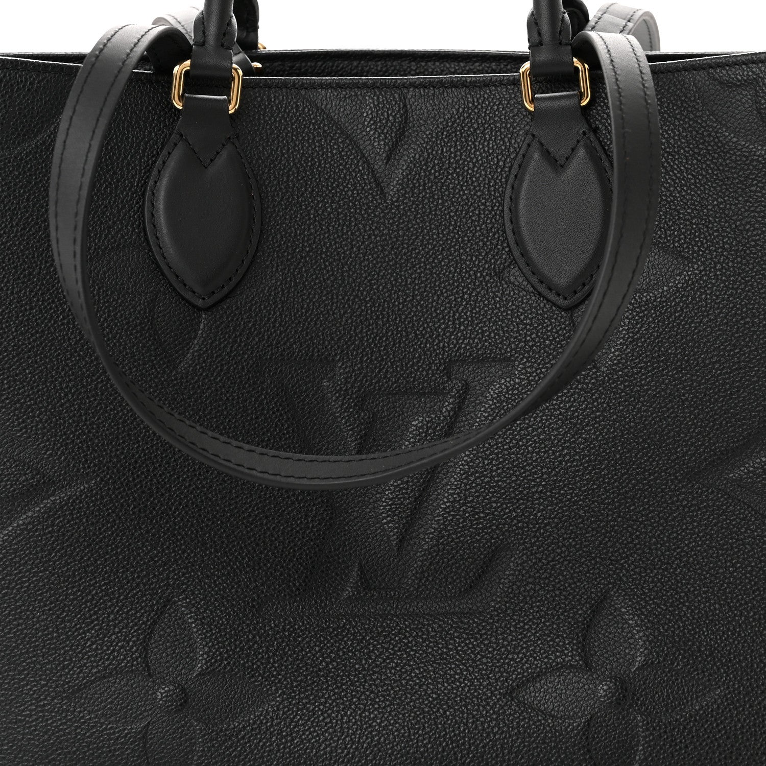 Louis Vuitton Empreinte Monogram Giant Onthego MM Black 7 of 9
