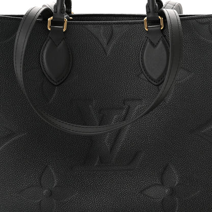 Louis Vuitton Empreinte Monogram Giant Onthego MM Black 7 of 9