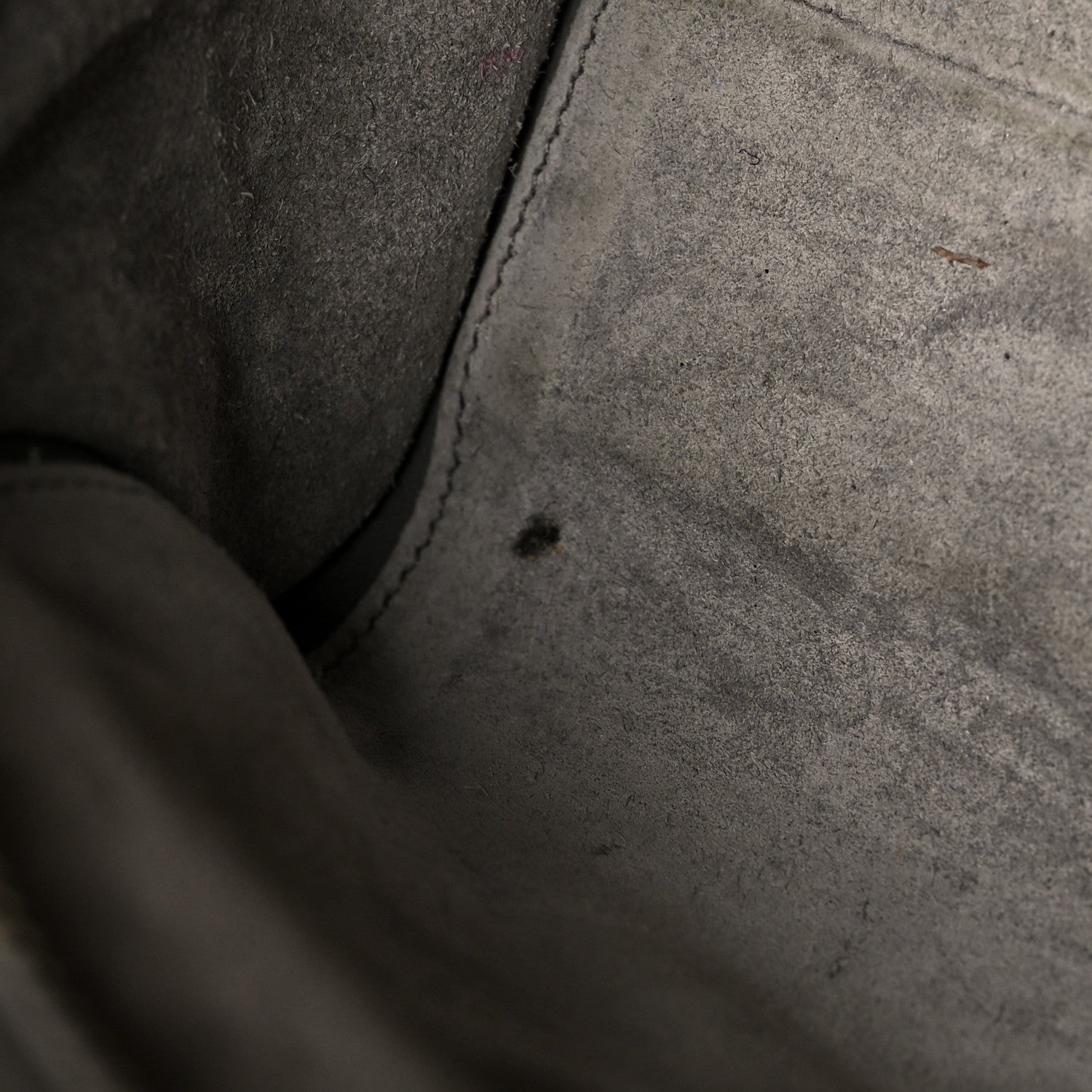 Saint Laurent Calfskin Monogram Baby Cabas Fog 12 of 22