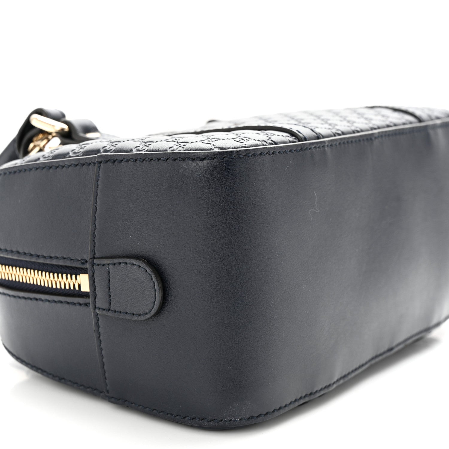 Gucci Soft Microguccissima Small Crossbody Bag Blue 9 of 10