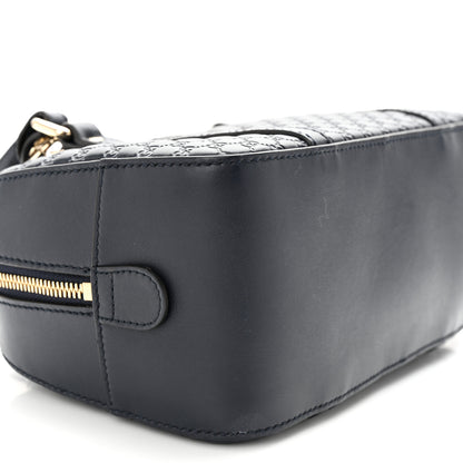 Gucci Soft Microguccissima Small Crossbody Bag Blue 9 of 10