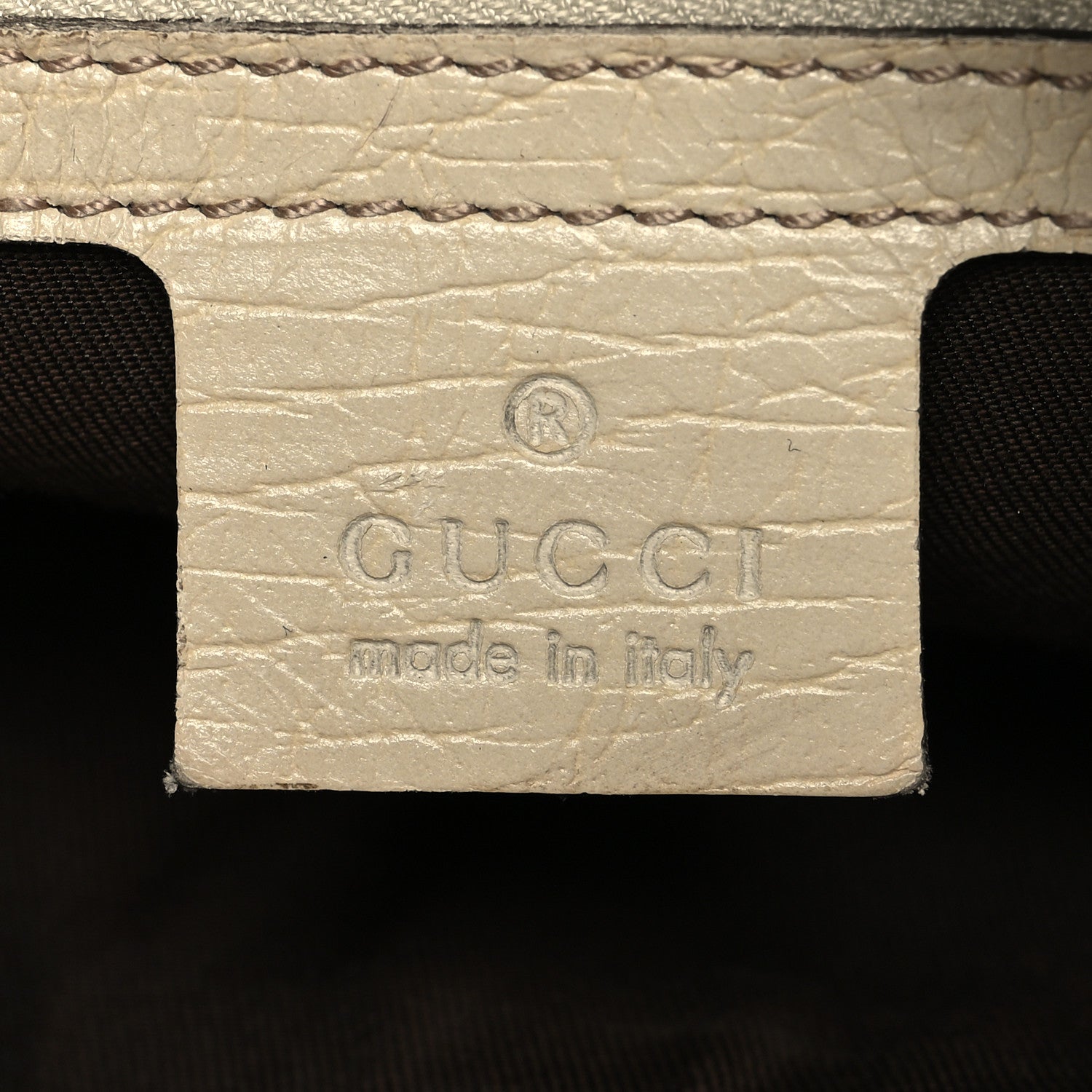 Gucci Monogram Medium Horsebit Chain Hobo Off White 6 of 12