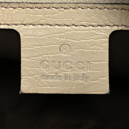 Gucci Monogram Medium Horsebit Chain Hobo Off White 6 of 12