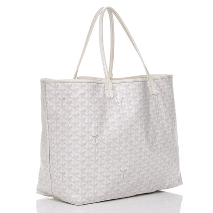 Goyard Goyardine Saint Louis GM White 3 of 9