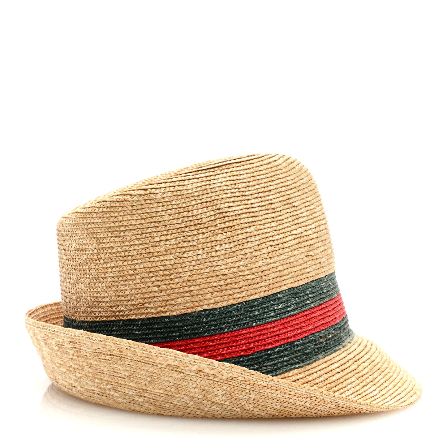 Abaca Straw Web Fedora Hat S