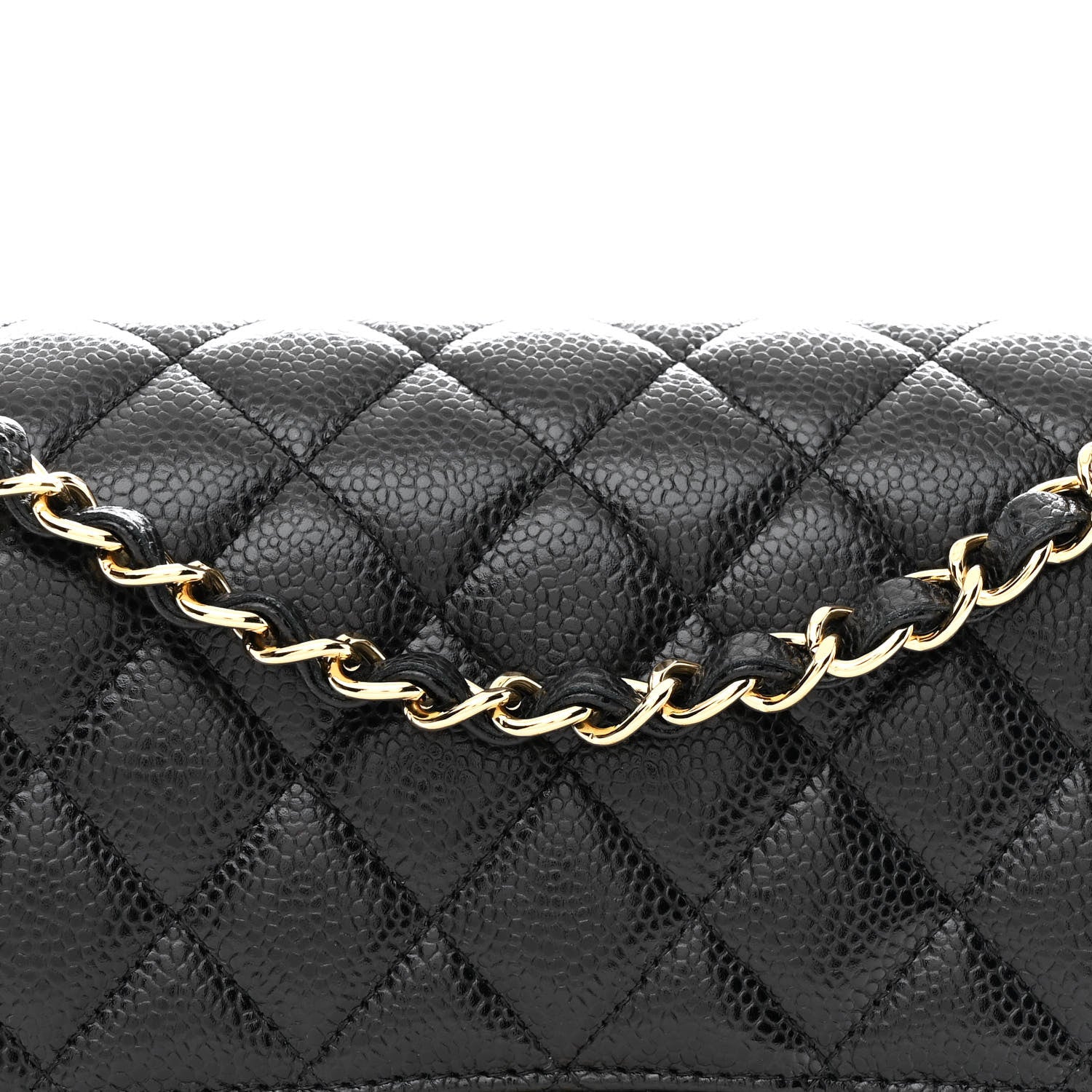 Chanel Caviar Quilted Medium Double Flap Black 8 of 11